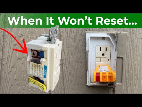 How to Replace an Outdoor GFCI Electrical Outlet that Won't Reset