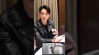 190409 LUCAS REACTION to [Rainbow V] TEN X WINWIN Choreography : lovely (Billie Eilish, Khalid)