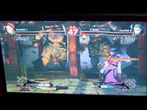 WNF Super Street Fighter 4 AE NGL Filipin0man (Rose) vs Koryu (Cammy)