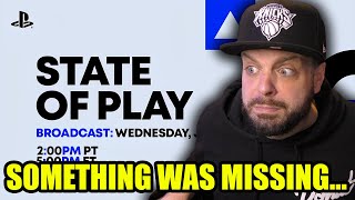 Sony State Of Play REACTION - Lots Of PS5 Games But...