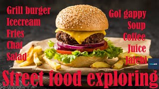 Street foods of Jinnah super market Islamabad #grillburger
