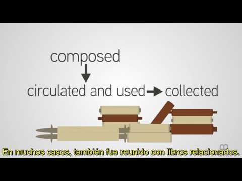 Cómo se formó el Canon bíblico