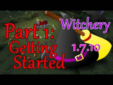 Ryder the First - Minecraft Witchery Mod 1.7.10 Part 1 - Getting Started