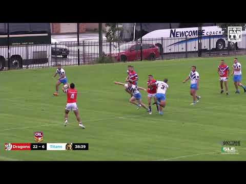 2019 CRL U23s Semi Final Highlights - Illawarra South Coast Dragons v Northern Rivers Titans