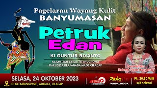 Download lagu LIVE Wayang Kulit Banyumasan || Ki Guntur Riyanto BT Ciblek Lakon Petruk Edan 24-10-2023 mp3