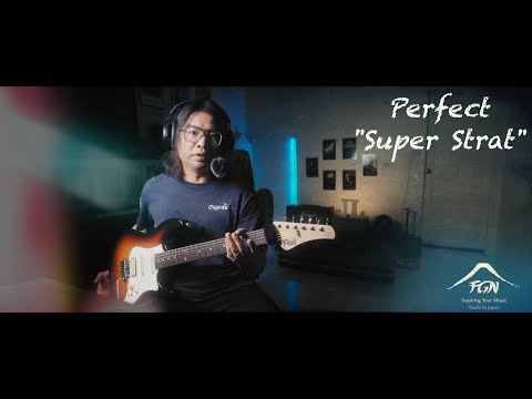 Looking for a perfect Super Strat? I got one here! FGN Guitar EOS2-AL-R
