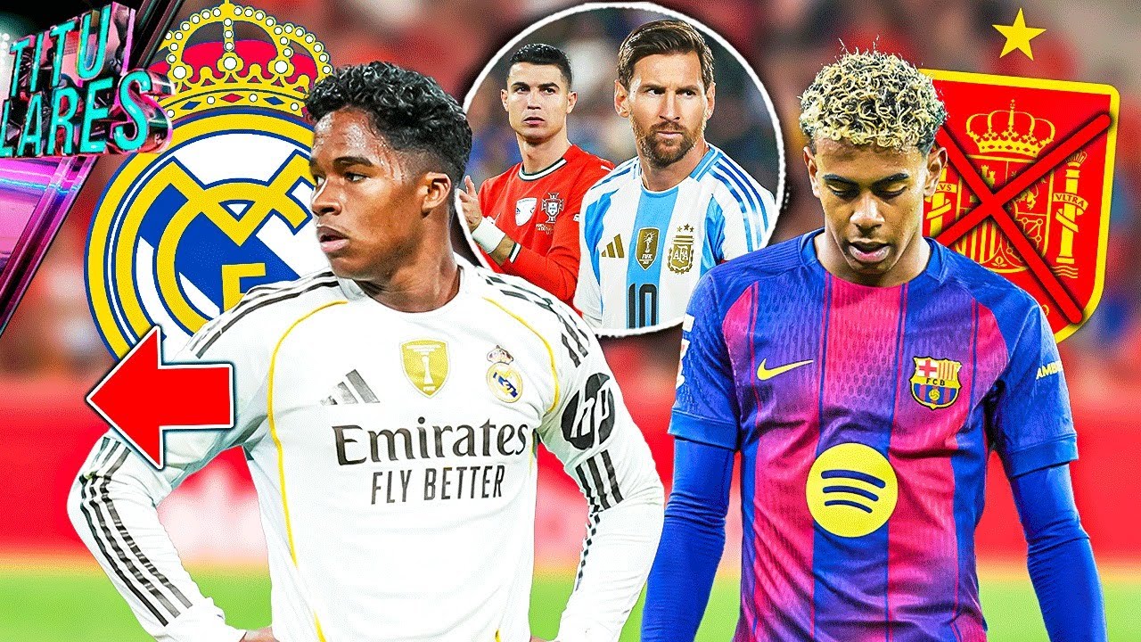 “Endrick, vete del Madrid” | Otra bronca España-Barça por Lamine | Último mundial de CR7; Messi duda