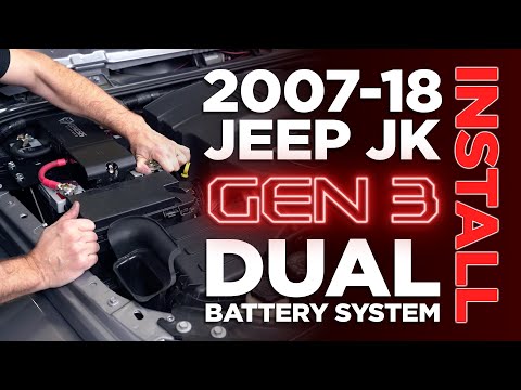 Genesis Offroad Gen 3 Dual Battery Kit | 131-JKDBK2AG3 | 2012 - 2018 Jeep Wrangler JK / JKU