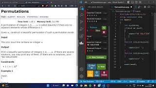 Permutations  from CSES Problem Set