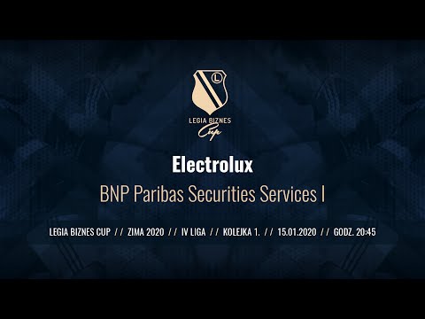 Skrót spotkania Electrolux - BNP Paribas Securities Services ( Legia Biznes Cup Zima 2020 )