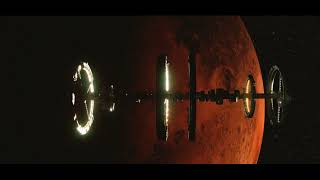 Artwork of a Cosmic Ship