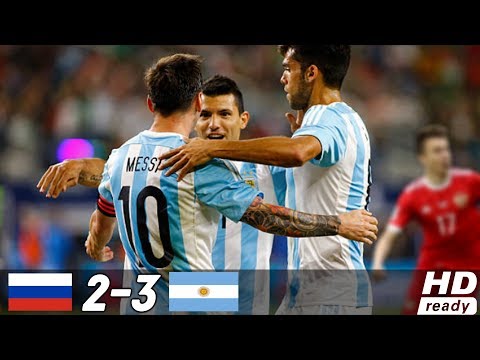Russia vs Argentina 2-3 - All Goals & Extended Highlights RESUMEN & GOLES (12/08/2009) HD