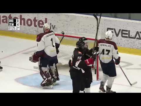 Optibet Hokeja līga. Dinamo Rīga - HK Zemgale/LLU. Spēles labākie momenti. (17.03.2023.)