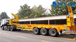 Купить прицеп контейнеровоз Титан 40 foot Side Loader Container Transport for Sale Manufacturer - - Изображение 4 | Autoline LT Новый прицеп контейнеровоз Титан 40 foot Side Loader Container Transport for Sale Manufacturer - | Изображение 4 - Autoline