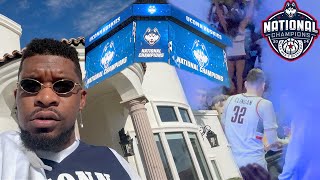 UCONN HUSKIES CHAMPIONSHIP VLOG!!