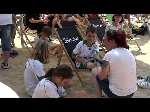 Letzter Tag Gera Beach. Heute ging es um den 5. JFC Gera Beachsoccer-Cup U10/U11.