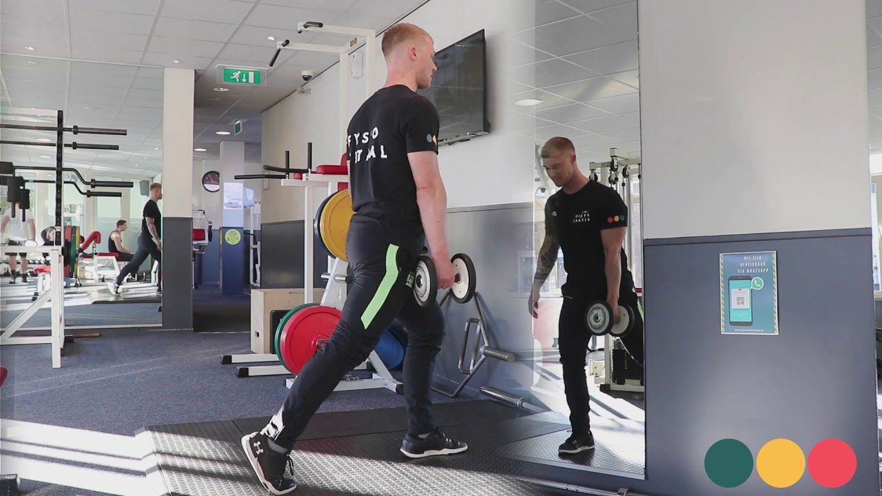 Video thumbnail: Split squat