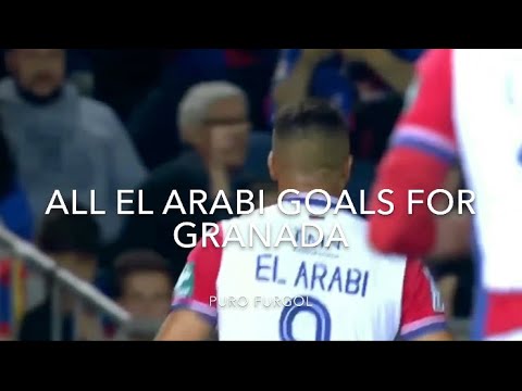 TODOS LOS GOLES DE EL ARABI GRANADA CF!!🔴⚪️