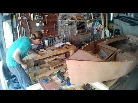 Installing the mast partner and the bow deck