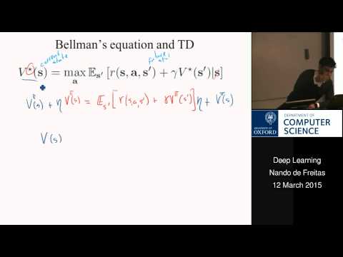 Deep Learning Lecture 16: Reinforcement learning and neuro-dynamic programming
