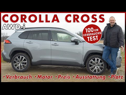 Toyota Corolla Cross 100 km Fuel Consumption Test in the Corolla SUV Hybrid | Test Drive Review G...