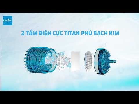 Video giới thiệu Máy chuyển đổi Hydro-ion kiềm Karofi KAE-S18
