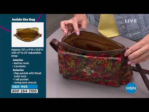 Patricia Nash Salina Crossbody Bag