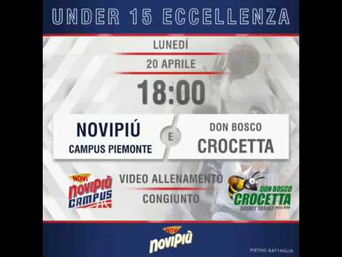 Under15, video-allenamento congiunto con la Crocetta