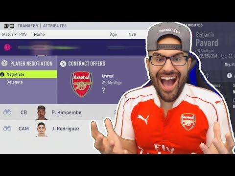 YES!! WE SIGNED A YOUNG SUPERSTAR! FIFA 18 Career Mode ARSENAL #13