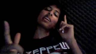 anjulie in the studio