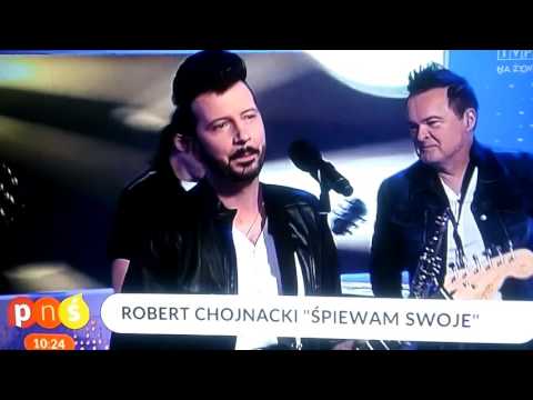 Robert Chojnacki i Piotr Nowak z zespołem.