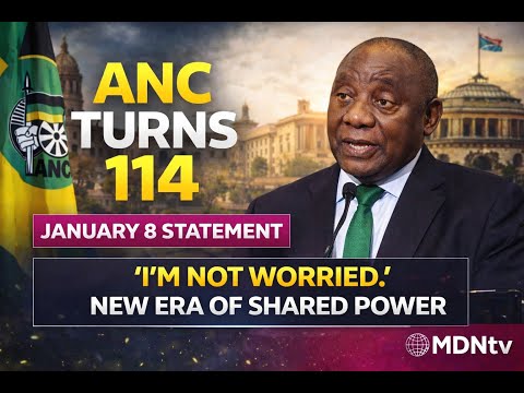 ANC January 8 Statement 2026 | Cyril Ramaphosa Reflects on 2025, Sets ...