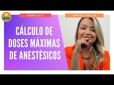 CÁLCULO DE DOSES MÁXIMAS DE ANESTÉSICOS
