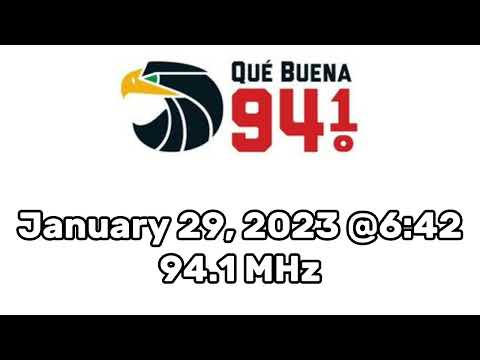 KLNO Que Buena 94.1 Legal ID (Fort Worth, TX)