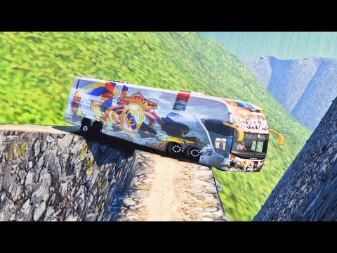 Real Madrid Bus At Dangerous Roads to France | champions league 2022