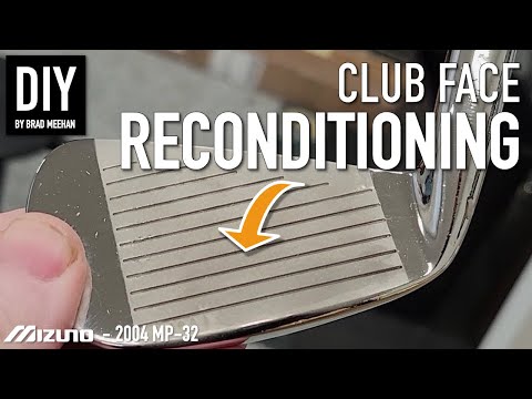 Golf Club Face Restoration and Reconditioning