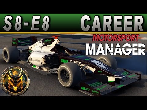 Motorsport Manager PC Career Mode S8E8 - A BIG BONUS IF WE WIN!