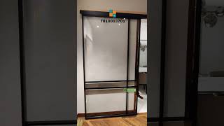 glass slime profile door for partition profile synchro  Sliding door lock TG WORK 7010003701 #shots