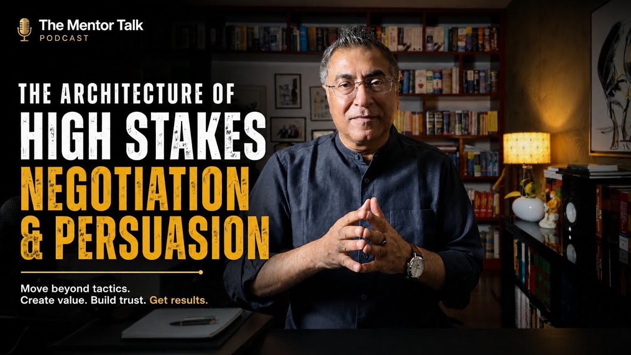 The Architecture of High Stakes Negotiation & Persuasion
