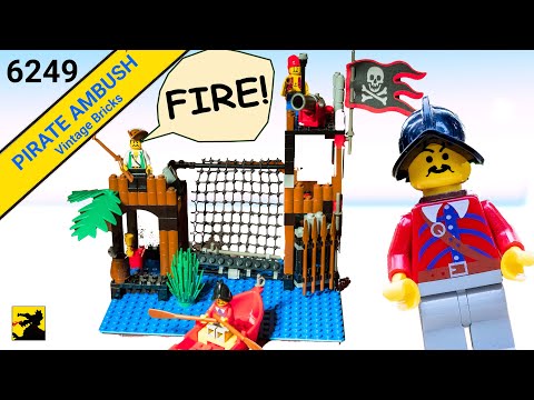 LEGO Pirates - 6249 “Pirate Ambush”  - 4 Classic Pirate sets from 1997