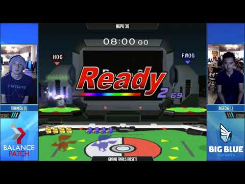NGPU 30 SSBM - HoG | Tiramisu [L] (Fox) vs. BigFoig [L] (Falco) - Melee GF2