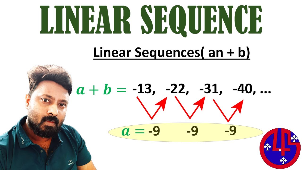 Linear sequence | Arithmetic sequence | Nth term in shortcut way | an+b | Examples | IGCSE