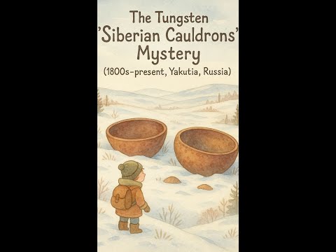 The Tungsten 'Siberian Cauldrons' Mystery (1800s–present, Yakutia, Russia) #Mystery
