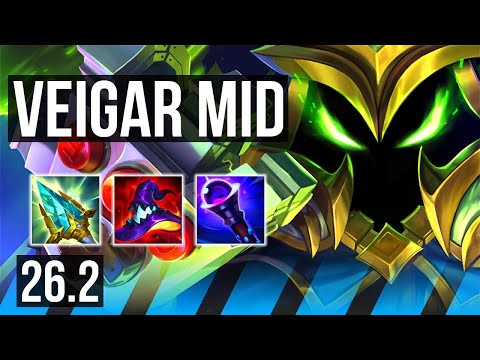VEIGAR vs AKALI (MID) | EUW Challenger | 26.2