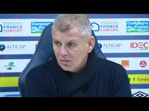 Entraîneur du SMC Patrice Garande après le match nul face à Rennes