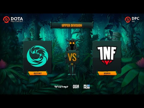 beastcoast vs Infamous, OGA DPC SA Season 2, bo3, game 3 [Mortalles & Adekvat]