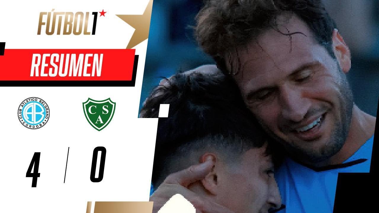 LA HISTORIA DE LA GOLEADA DE BELGRANO ANTE SARMIENTO EN CÓRDOBA | ESPN Fútbol 1 | Fecha 9