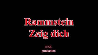 Rammstein - Zeig dich(Lyrics)