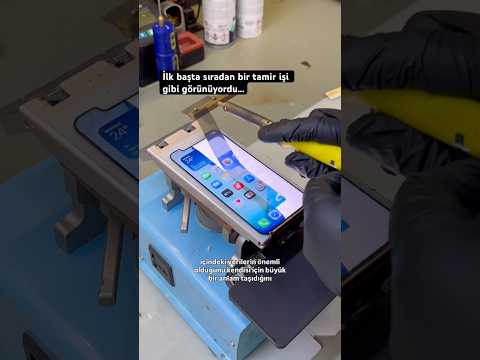 İlk başta sıradan bir tamir işi gibi görünüyordu... #tamirsefpproya