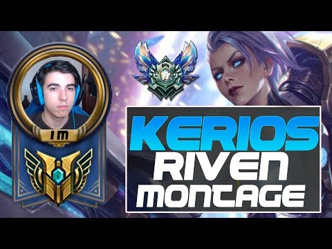 KERIOS • BEST RIVEN EUW 1 MILLON MASTERY • RIVEN MONTAGE